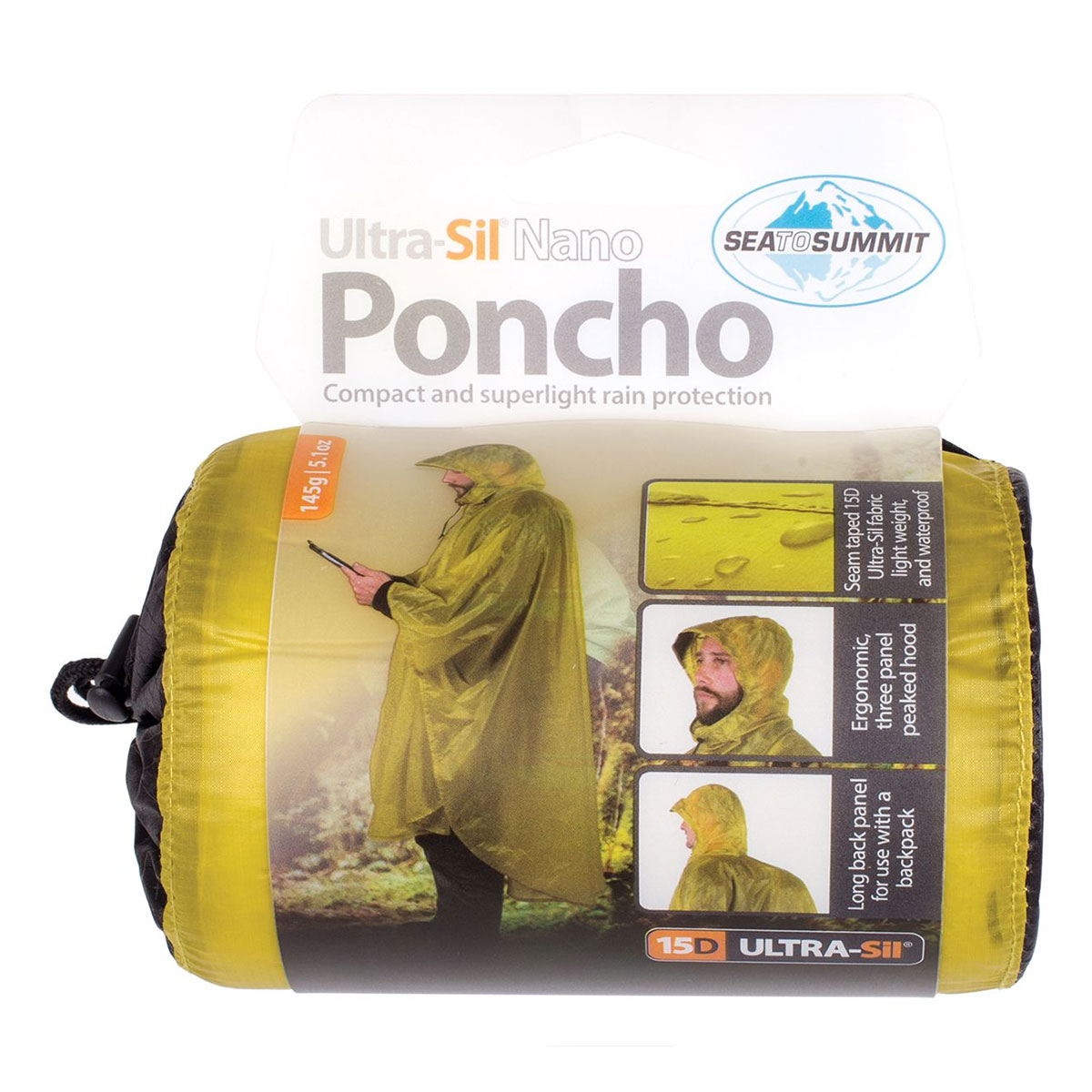 Poncho 15D Lime