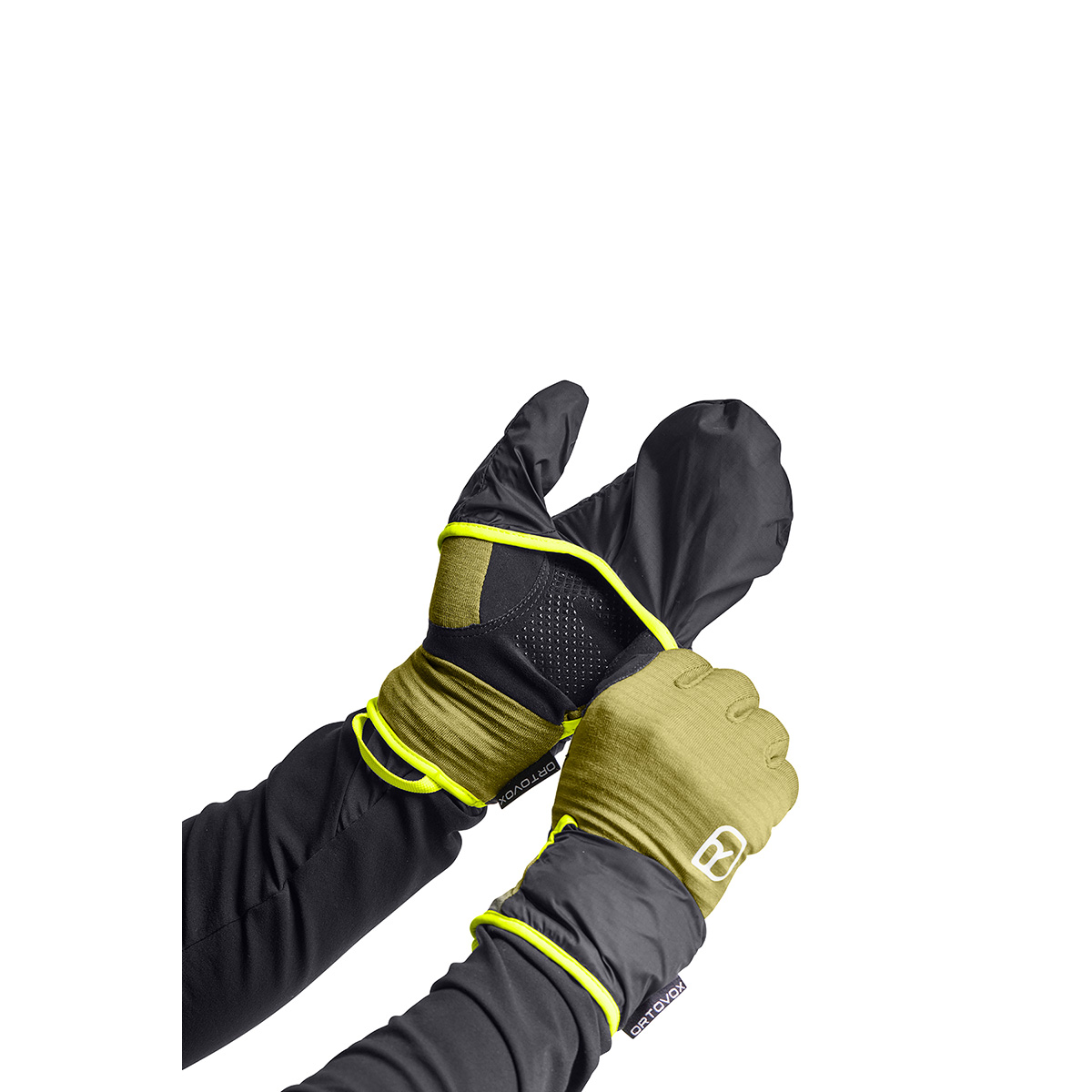 Fleece Grid Cover Glove M